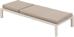 Единичен алуминиев шезлонг Hesperide Evasion, Цвят Глина