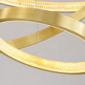 Лампа LED APP1772-CP GOLD BRUSH