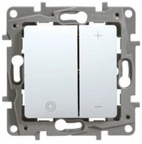 Legrand 665116  Димер 20-400W ЛНЖ и ХЛ 230V с феромагнитен и електронен трансф. Niloe Бяло - до изч. - 665116
