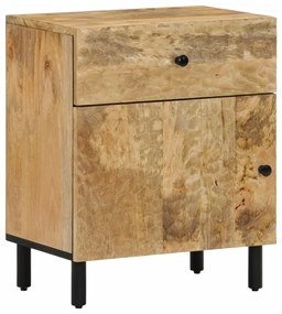 Sonata H Нощно шкафче 50x33x60 см мангово дърво масив
