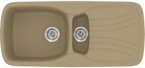 Мивка Sanitec 309-Metallic Cream