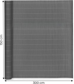 HDPE балконски екран с мрежа - защитен екран за балкони и огради Šírka: 100 cm | Dĺžka: 700 cm