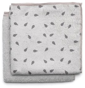 Комплект 2 бр микрофибърни кърпи Brabantia SinkSide 1000217, 30x30 см, Полиестер, Светлосив