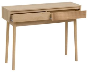 Конзолна маса в естествен цвят 30x100 cm Iona – Casa Selección