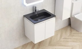 Конзолен PVC шкаф BG 6046W ЧЕРТИ+УМИВ.5955MB BASIN, Inter Ceramic, 60x55x45см