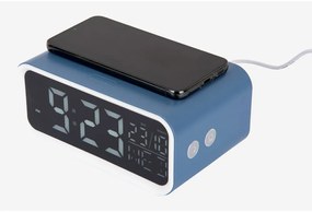 Дигитална аларма с безжично зарядно Chunky LED – Karlsson