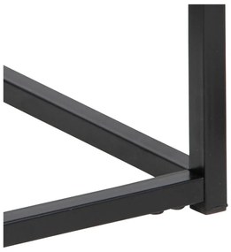 Черно нощно шкафче Mitra - Actona