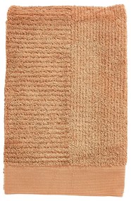 Жълта памучна хавлиена кърпа от тери 70x140 cm Classic – Zone