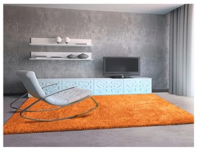 Оранжев килим Aqua Liso, 133 x 190 cm - Universal