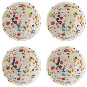 Кремави глинени купички в комплект от 4 бр. 300 ml Freckles – Bloomingville