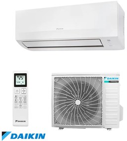 Инверторен климатик Daikin Sensira FTXC25E + RXC25E, 9000 BTU, 20 м2, Wi-Fi, R-32, Бял