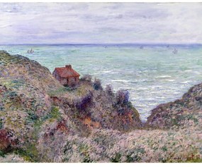 Репродукция на картина на Клод Моне - , 50 x 40 cm Cabin of the Customs Watch - Fedkolor