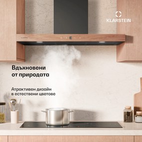 Klarstein ZenFusion T абсорбатор, 881,6 м³/ч, A++, 210 W DC, 47 dB, всмукване/рециркуалция