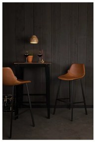 Комплект от 2 кафяви бар столове, височина 106 cm Franky - Dutchbone