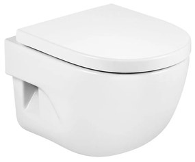 Конзолна тоалетна чиния A346248000, хоризонтално оттичане, Compact, 36x48x40см