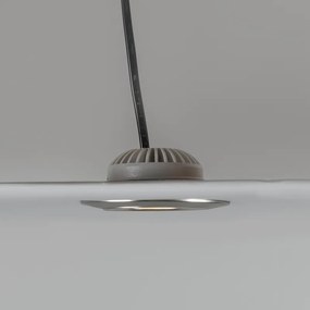 Комплект от 3 вградени прожектора стомана с LED IP44 - Relax LED