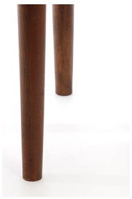 Кръгла странична масичка от масивна акация ø 49 cm Qiano – Light &amp; Living