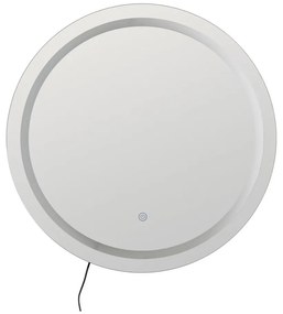 Стенно огледало със светлина 60x60 cm – Ixia