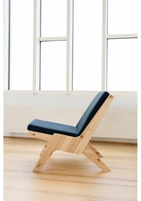 Тъмносиньо кресло Sway – Karup Design