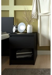 Черно нощно шкафче Naia - Tvilum