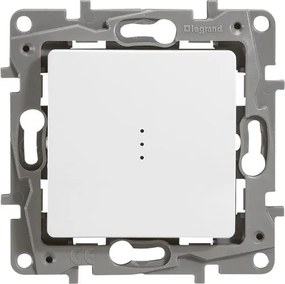 Legrand Девиаторен ключ с индикация и крачета без лампичка цвят бял Niloe - 664510