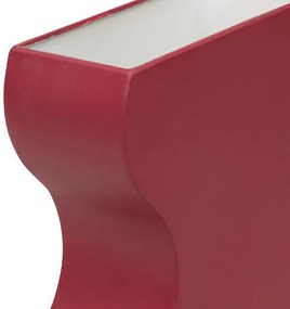 Ваза atmosphera Cheri, Метал, Червен, 35 cm