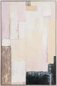 Печатна/с ръчно рисувани елементи картина с включена рамка/върху платно 80x120 cm Meldert – Yes Everyday