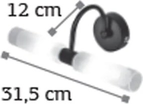 Стенни аплици InLight 1048