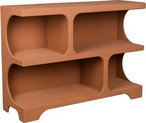 Теракотена библиотека 120x85x37 cm Dundee – Dutchbone