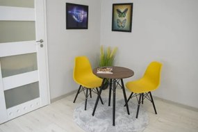 Кръгла маса  ANELLO Dark Ash 60см