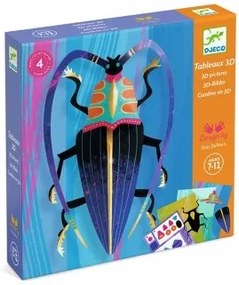 Djeco - Направи от хартия 3D насекоми DJ09449
