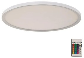 Briloner 7094-416 - LED RGBW Димируем плафон SLIM LED/22W/230V + д.у.