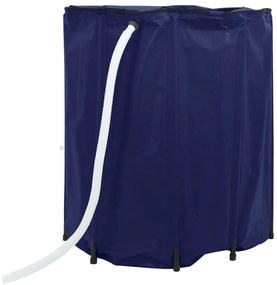 Резервоар за вода с кран, сгъваем, 1250 л, PVC
