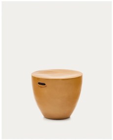 Керамична кръгла градинска масичка ø 45 cm Mesquida – Kave Home