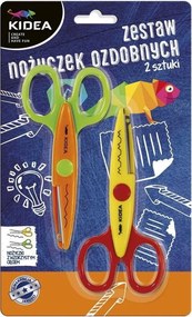 Kidea - Комплект 2 бр. ножици за декорация