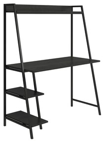 Стенна работна маса с дъбов плот 51x111 cm Bushwick – Novogratz