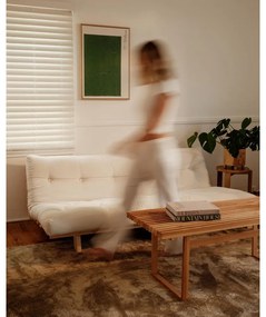 Диван от велур в черен и антрацитен цвят 200 cm Lean - Karup Design