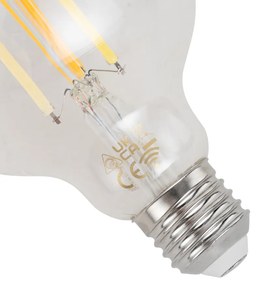 Комплект от 5 Интелигентни димируеми LED крушки E27 G95 прозрачни 7W 806lm 2700-6500K