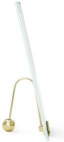 Стъклена стояща рамка златна 26x30,5 cm Flute – Umbra