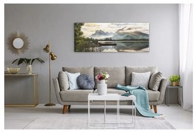 Живопис върху платно , 150 x 60 cm Lake - Styler