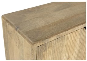 Скрин от масивно манго в естествен цвят 190x85x40 cm Mundra – MOME