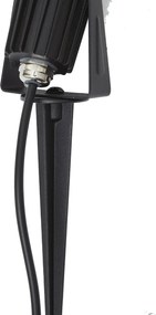 Модерен 12V прожектор черен вкл. LED IP67 - Voltaire Pico