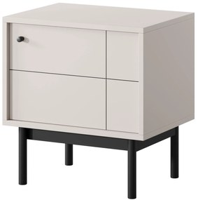 Нощно шкафче Bliss - бяло