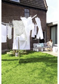 Външен простор Brabantia TopSpinner 1003461, 50 м, Метален шиш за вкопаване, Резистентен на корозия, Инокс