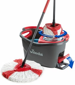 Mop with Bucket Vileda mop en steel Supermocio 3Action