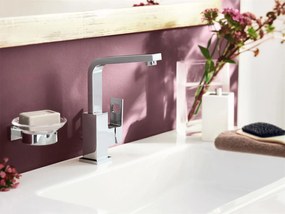 Кран мивка Grohe Eurocube Висок-сребърен гланц
