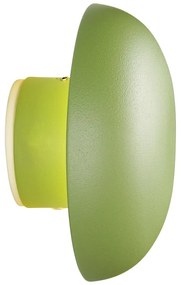 Зелена LED стенна лампа с USB Davey – Trio
