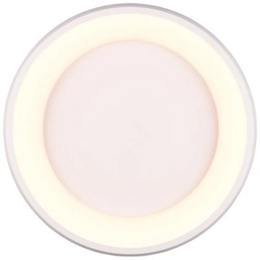 Бяло LED затъмняващо се осветително тяло за таван Cardona – Trio