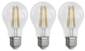 К-кт 3x LED Крушка FILAMENT A60 E27/3,8W/230V 4000K Енергиен клас A