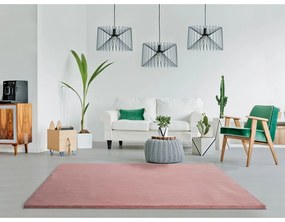 Розов килим Fox Liso, 80 x 150 cm - Universal